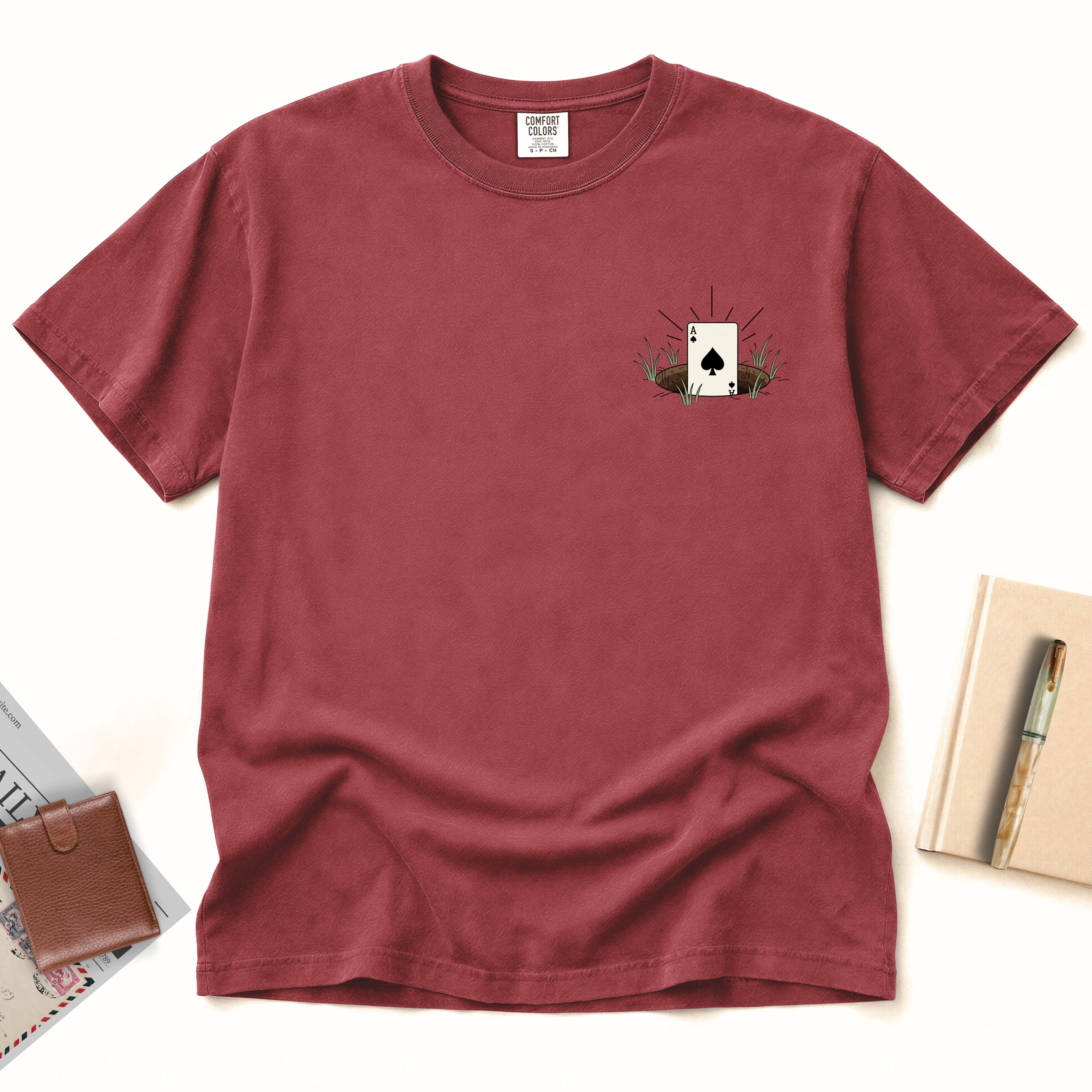Ace in the Hole T-Shirt – Bookmarked Goods