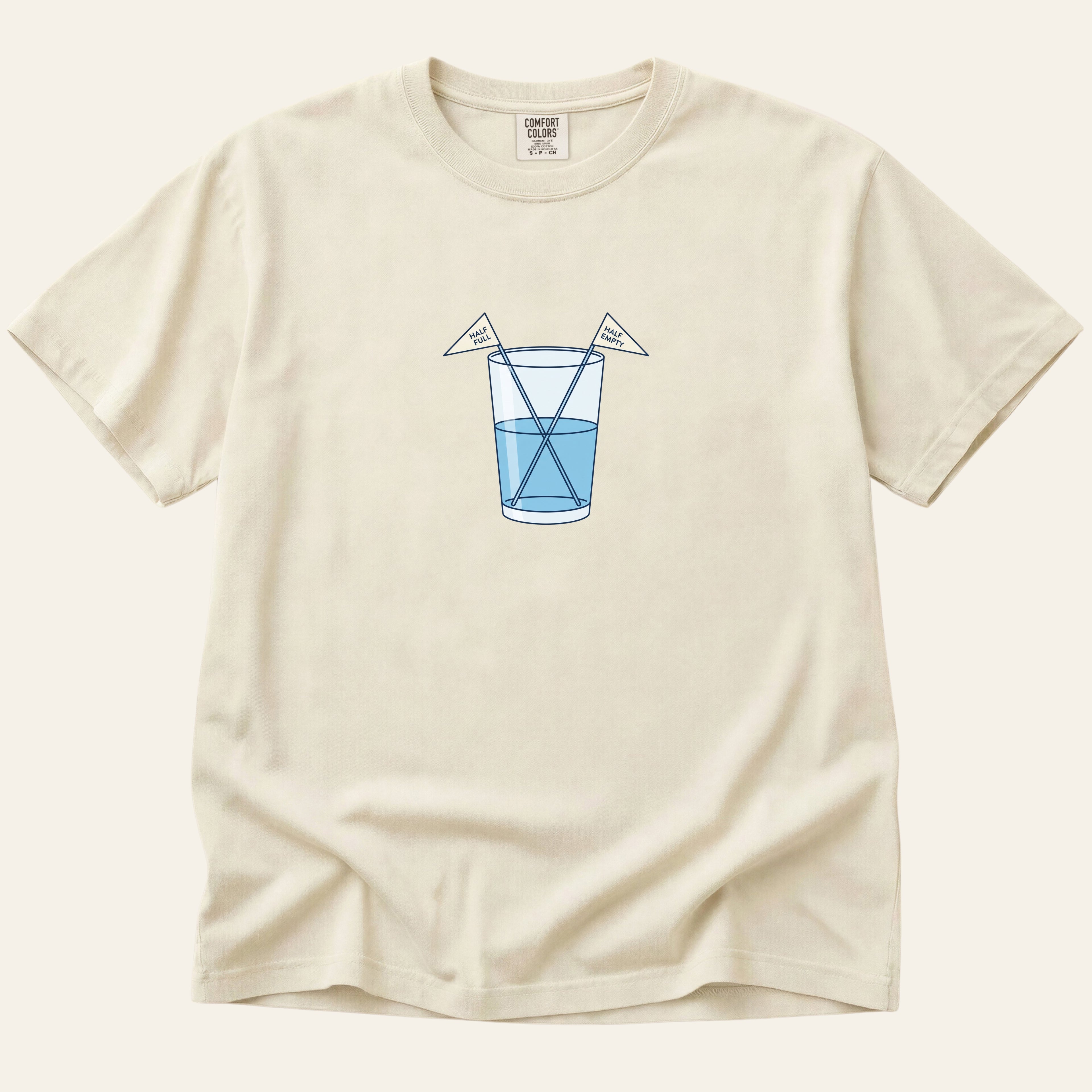 Glass Half Full (or Empty) T-Shirt