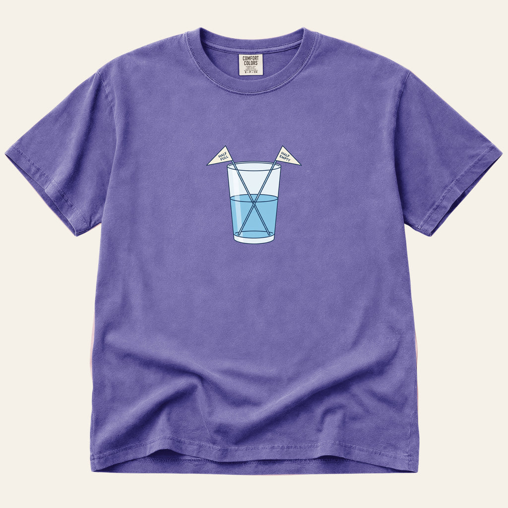 Glass Half Full (or Empty) T-Shirt