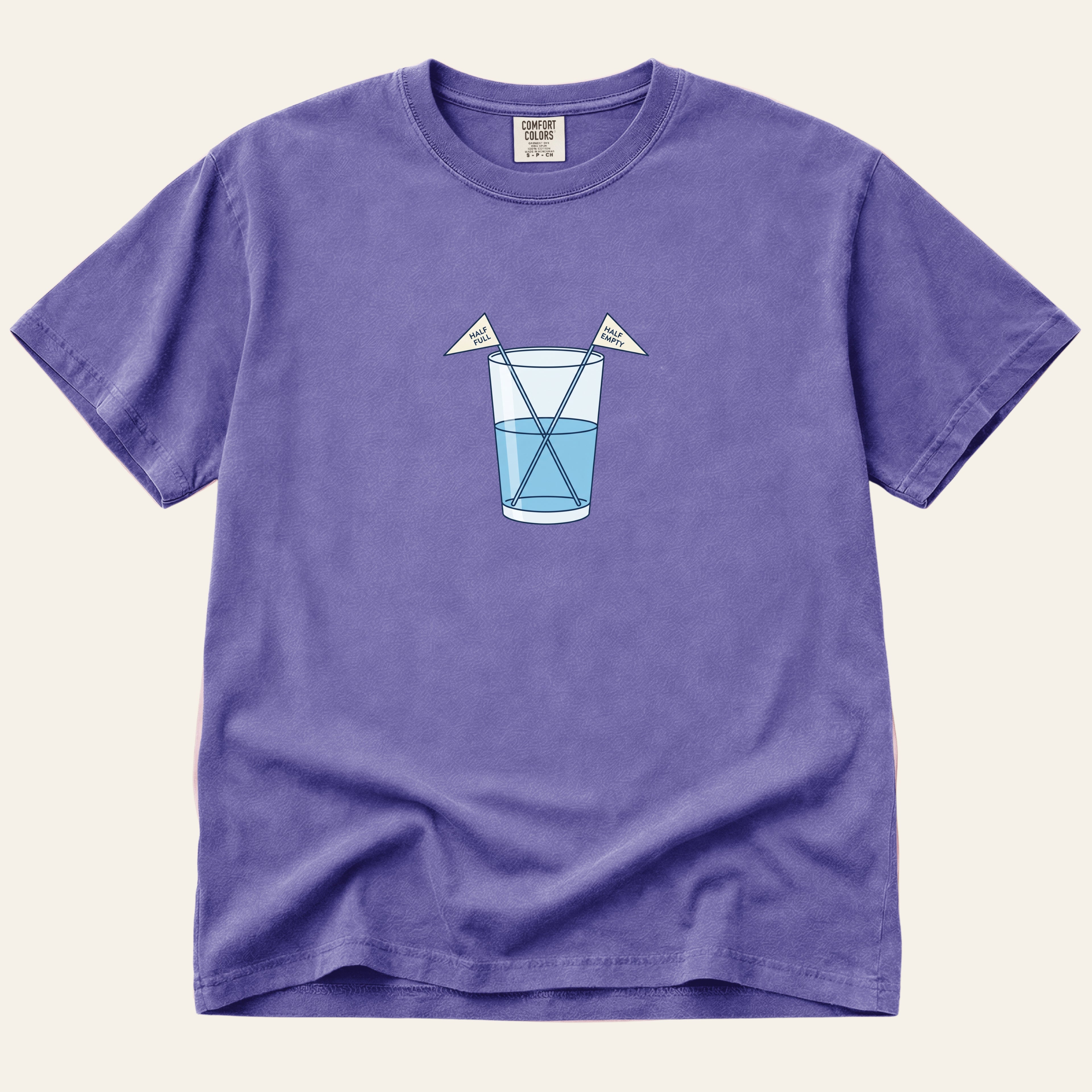 Glass Half Full (or Empty) T-Shirt