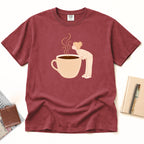 Wake Up and Smell the Coffee T-Shirt (Blonde)