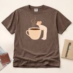 Wake Up and Smell the Coffee T-Shirt (Blonde)