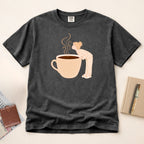 Wake Up and Smell the Coffee T-Shirt (Blonde)