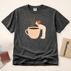 Wake Up and Smell the Coffee T-Shirt (Red)