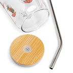 Raining Cats & Dogs Glass Tumbler