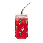 Raining Cats & Dogs Glass Tumbler
