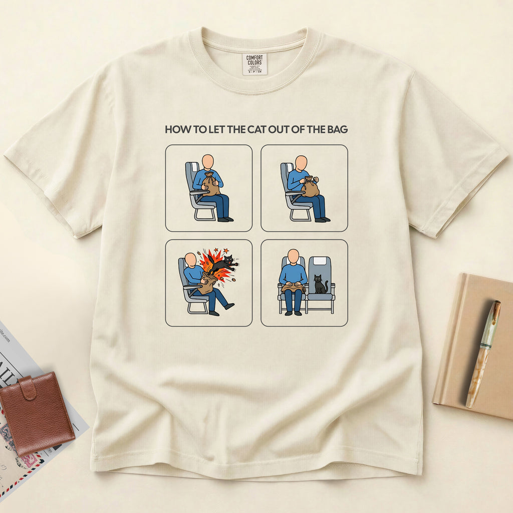 Cat Out of The Bag T-Shirt