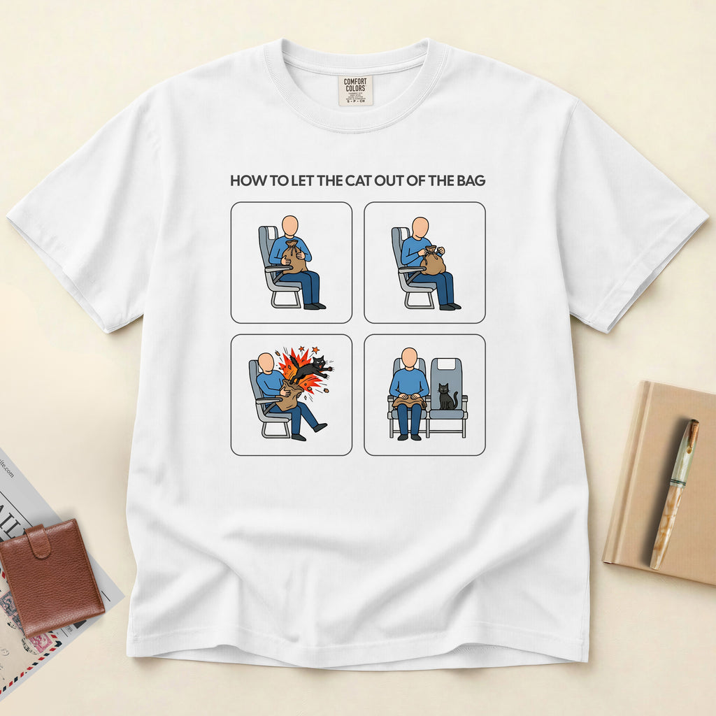 Cat Out of The Bag T-Shirt